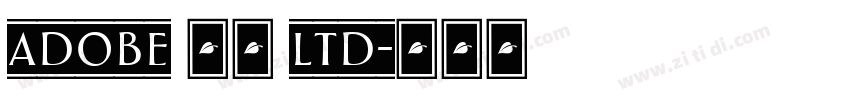adobe 宋体 ltd字体转换